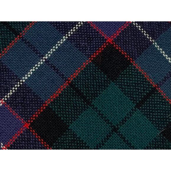 Ingles Buchan Tartan Wool Tie made in Scotland, 57" Long - Picture 2 of 7